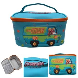 GLAMLITE Scooby Doo Travel Make-Up Toiletries Carrying Case Turquoise NWOT